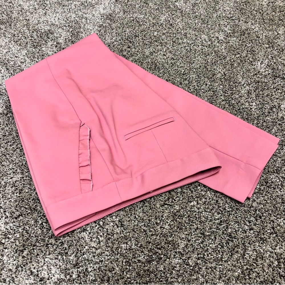 Zara Pink Cropped Pants